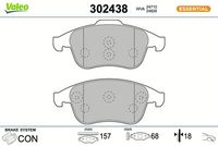 Bremsbelagsatz, Scheibenbremse