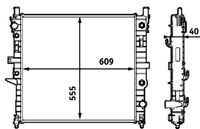 Thumbnail - Radiateur - CR553000S - MAHLE