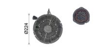 Thumbnail - Koppeling, radiateurventilator - CFC189000P - MAHLE