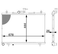 Thumbnail - Radiateur - CR1605000S - MAHLE