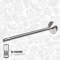 Thumbnail - Kleppenset, in-/uitlaatklep - VS0006 - ET ENGINETEAM