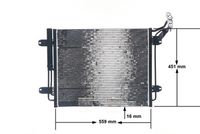 Thumbnail - Condensor, airconditioning - AC12000S - MAHLE