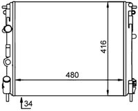 Thumbnail - Radiateur - CR92000S - MAHLE
