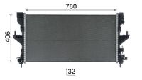 Thumbnail - Radiateur - CR2638000P - MAHLE