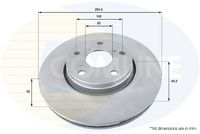 Disc frana COMLINE, Cod: ADC01150V
