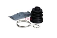 Faltenbalgsatz, Antriebswelle