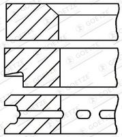 комплект сегменти