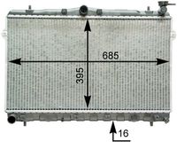 Thumbnail - Radiateur - CR1282000P - MAHLE