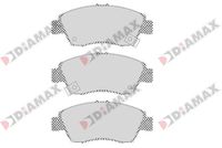 Комплект спирачно феродо, дискови спирачки N09649 DIAMAX