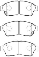 комплект спирачно феродо, дискови спирачки
