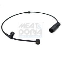 предупредителен контактен сензор, износване на накладките