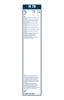 Wischblatt