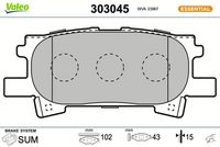 комплект спирачно феродо, дискови спирачки
