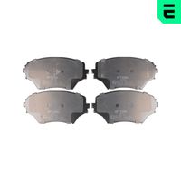 Комплект спирачно феродо, дискови спирачки BP-10551 OPTIMAL