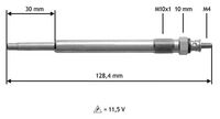 Bujie incandescenta VALEO, Cod: 345179