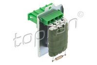 Resistor, interior blower