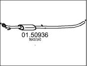 Mittelschalldämpfer