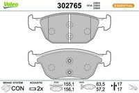 Bremsbelagsatz, Scheibenbremse