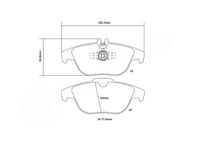 BREMBO High performance remblokkenset 3