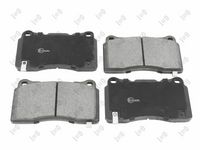Set placute frana,frana disc ABAKUS, Cod: 231-01-342