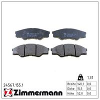 Bremsbelagsatz, Scheibenbremse Bremsbelagsatz, Scheibenbremse