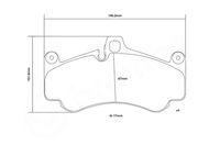 BREMBO High performance remblokkenset 3