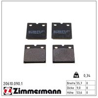 комплект феродо за накладки, дискова ръчна спирачка