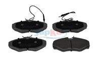 комплект спирачно феродо, дискови спирачки