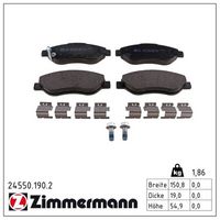 Bremsbelagsatz, Scheibenbremse Bremsbelagsatz, Scheibenbremse