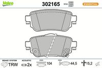 Bremsbelagsatz, Scheibenbremse