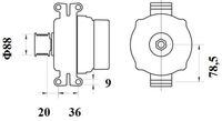 Thumbnail - Dynamo / alternator - MG935 - MAHLE