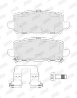 Bremsbelagsatz, Scheibenbremse