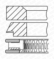комплект сегменти