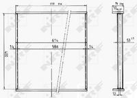 NRF Koelblok, radiateur 5