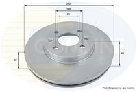 Disc frana COMLINE, Cod: ADC1510V