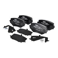 Bremsbelagsatz, Scheibenbremse