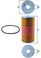 Thumbnail - Oliefilter - OX55D - KNECHT