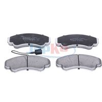 комплект спирачно феродо, дискови спирачки