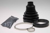 Faltenbalgsatz, Antriebswelle