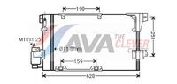 Condensator, climatizare AVA Clever Choice, Cod: OLA5251D