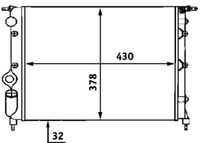 Thumbnail - Radiateur - CR476000S - MAHLE