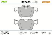 Bremsbelagsatz, Scheibenbremse