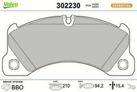 Bremsbelagsatz, Scheibenbremse