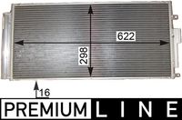 Thumbnail - Condensor, airconditioning - AC839000P - MAHLE