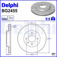 Disc frana DELPHI, Cod: BG2455