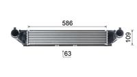 Thumbnail - Intercooler, inlaatluchtkoeler - CI620000P - MAHLE