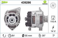 Generator / Alternator VALEO, Cod: 439286