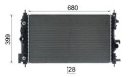 Thumbnail - Radiateur - CR1011000P - MAHLE