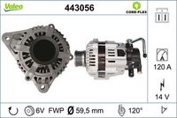 Generator / Alternator VALEO, Cod: 443056