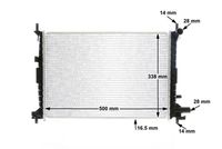 Thumbnail - Radiateur - CR375000S - MAHLE